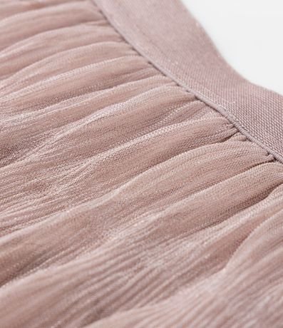 Pollera Infantil con Volados y Efecto Brilloso - Talle 1 a 5 años 3