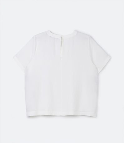 Blusa Manga Corta Texturizada con Detalle en el Cuello Curve & Plus Size 6