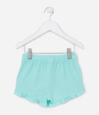 Short Ligero Infantil con Volados - Talle 1 a 5 años 2