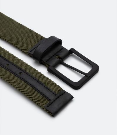 Cinturón Elástico con Hebilla Cuadrada 2