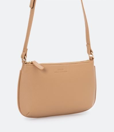Bolso Transversal Baguette Texturizada