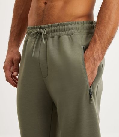 Pantalón Jogger Deportivo con Cremallera en el Bolsillo y Bajo Ajustado 4