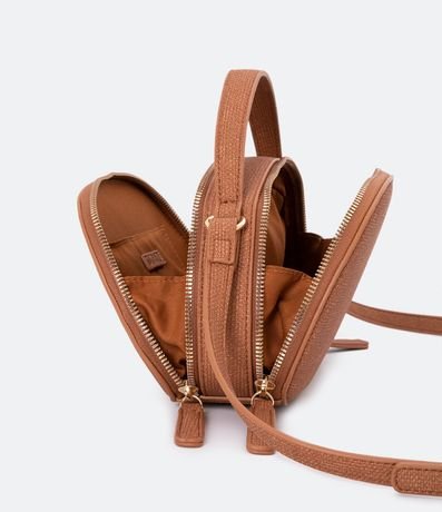 Bolso Redondo Transversal con Cierre por Cremallera 6