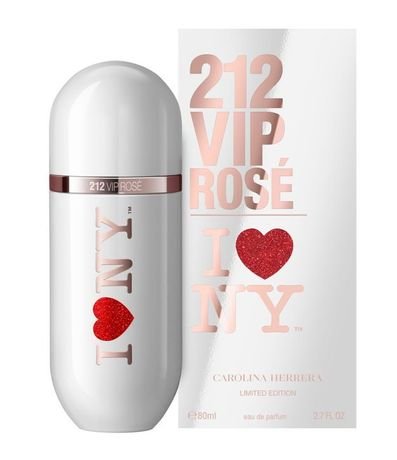 Perfume Carolina Herrera 212 Vip Rose I Love NY Eau de Parfum 2