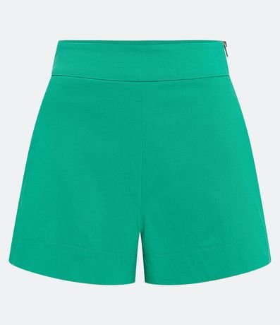 Short en Bengaline con Cremallera Tratorado en la Lateral 5