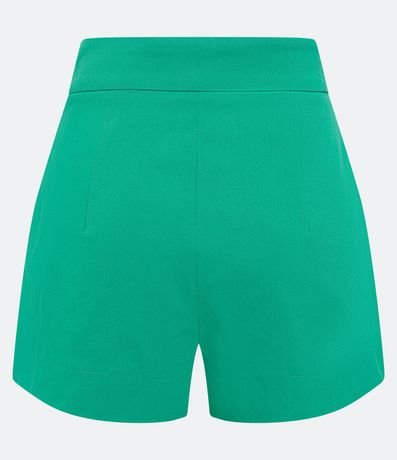 Short en Bengaline con Cremallera Tratorado en la Lateral 6