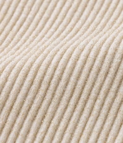 Blusa Musculosa Infantil Acanalada y con Hilo Metalizado - Talle 5 a 14 años 3