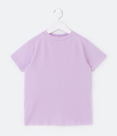 Blusa Infantil Acanalada con Cuello Alto - Talle 5 a 14 años 1