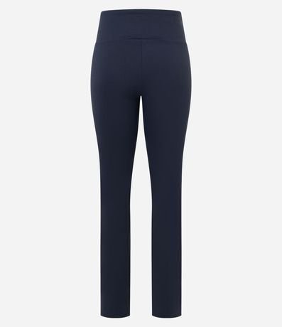 Pantalón Recto en Microfibra 6