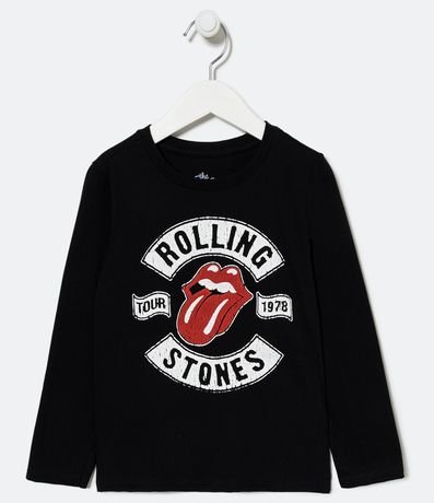 Remera Infantil Estampado Rolling Stones - Talle 5 a 14 años 1