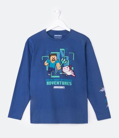 Remera Infantil Estampado Minecraft - Talle 5 a 14 años 1
