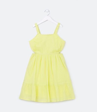 Vestido Marias Infantil en Tricolina con Cutout Lateral 1