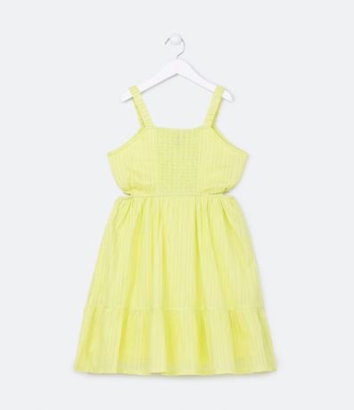 Vestido Marias Infantil en Tricolina con Cutout Lateral 2