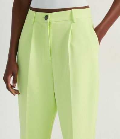 Pantalón Wide Leg en Crepé con Lazo en el Tobillo 4