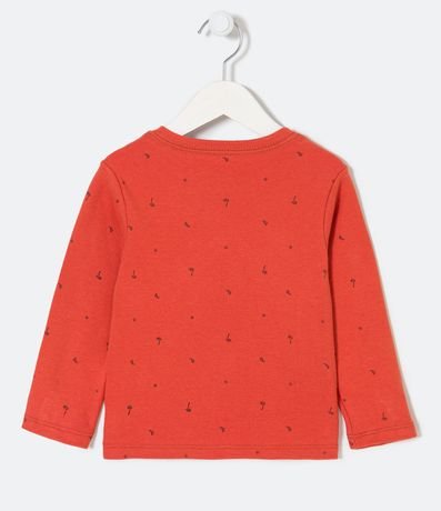 Remera Infantil Estampado Mini Cocoteros - Talle 1 a 5 años 2