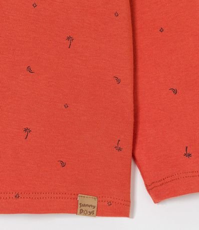 Remera Infantil Estampado Mini Cocoteros - Talle 1 a 5 años 3