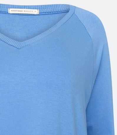 Blusa Básica en Viscosa sin Sisa con Manga 3/4 7
