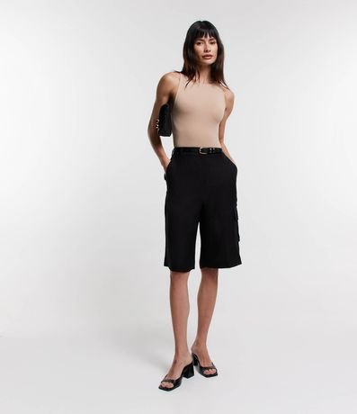 Body Básico en Poliamida con Cuello Halter 3