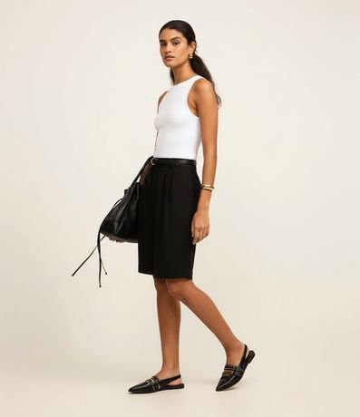 Body Básico en Poliamida con Cuello Halter 7