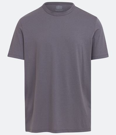 Remera Comfort en Algodón Pima con Manga Corta 5