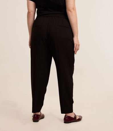 Pantalón Fluido con Cintura Elástica y Lazo Curve & Plus Size 3