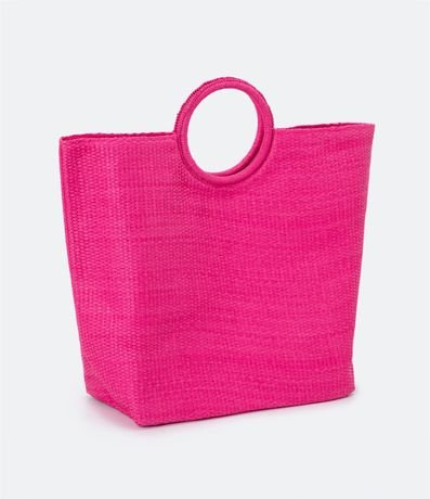 Bolso de Playa Grande en Fibra de Papel Trenzada 2