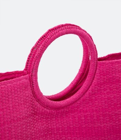 Bolso de Playa Grande en Fibra de Papel Trenzada 6