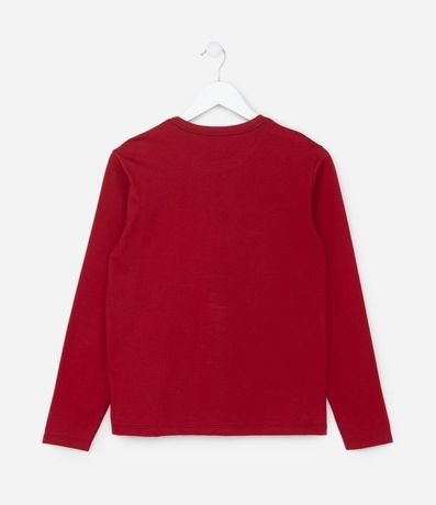 Remera Infantil Manga Larga y Estampa Sonic - Talle 4 a 12 años 2