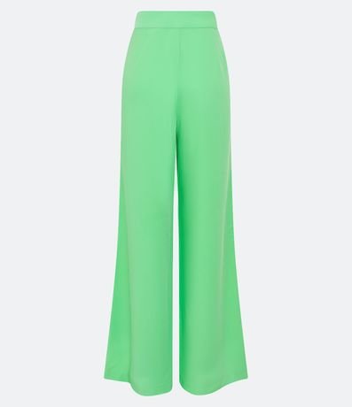 Pantalón Pantalona Sastrería en Crepé con Pliegues 6