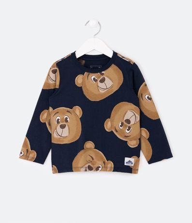 Remera Infantil con Estampado de Ositos - Talle 1 a 5 años 1