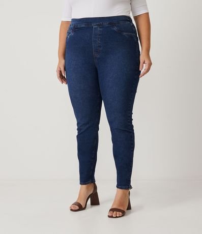 Pantalón Jegging Jeans Básica Curve & Plus Size 2