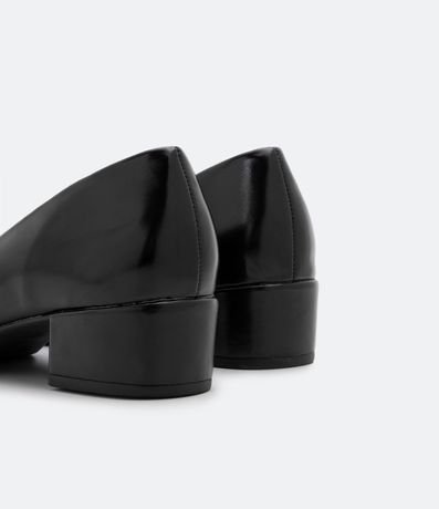 Zapato Scarpin Básico con Tacón Bloque 3