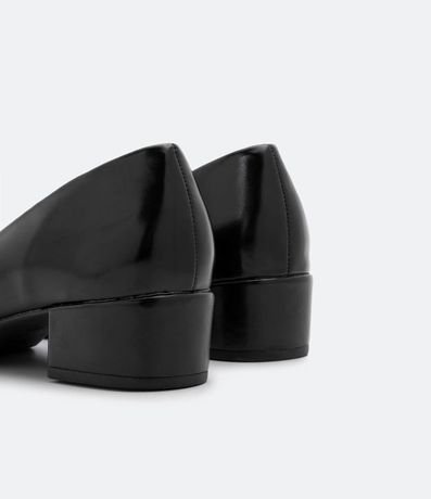 Zapato Scarpin Básico con Tacón Bloque 5