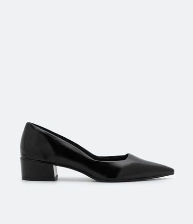 Zapato Scarpin Básico con Tacón Bloque 6