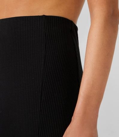 Pollera Midi en Ribana con Abertura 8