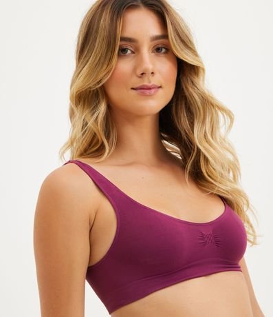 Sujetador Top sin Copa y Aro de Microfibra sin Costura Trifil 4