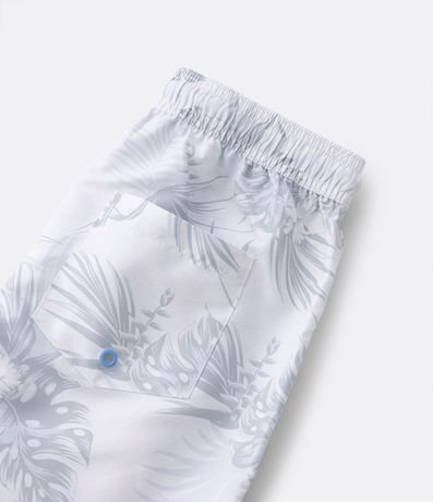 Bermuda Infantil con Estampado de Follajes - Talle 05 a 14 años 4