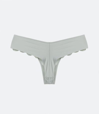 Bombacha Bikini Hilo Doble en Encaje Floral Rústica 6