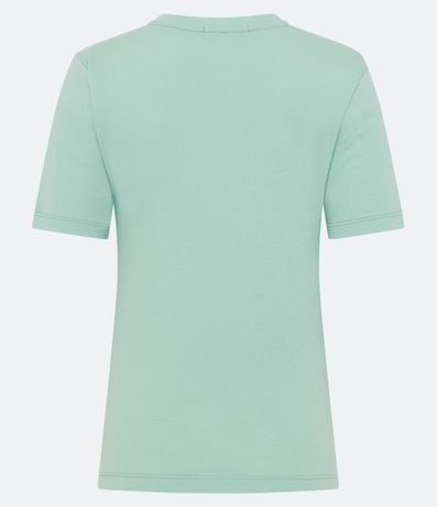 Blusa Básica en Algodón con Manga Corta 8