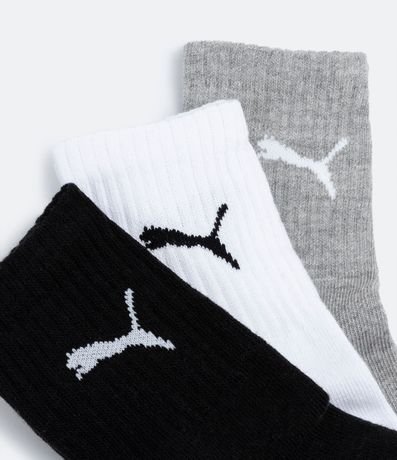 Kit con 3 Medias Puma Deportiva 5