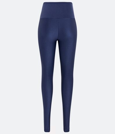 Pantalón Legging Deportiva en Poliamida Acanalada con Cintura Alta 6