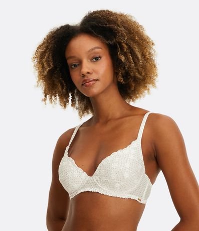 Soutien Base en Tul con Copa Hueca y Bordados 1