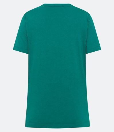 Blusa Básica en Viscosa con Escote V 6