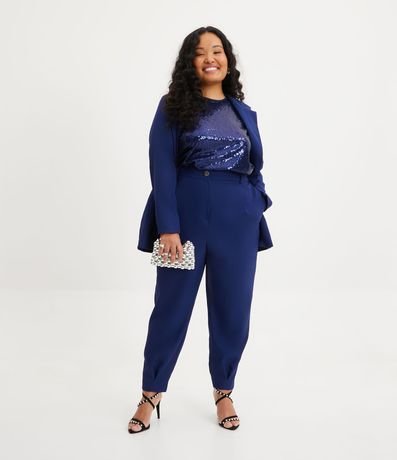 Pantalón Zanahoria en Sastrería Curve & Plus Size