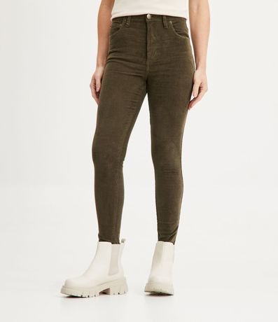 Pantalón Skinny en Terciopelo Cotelê 2