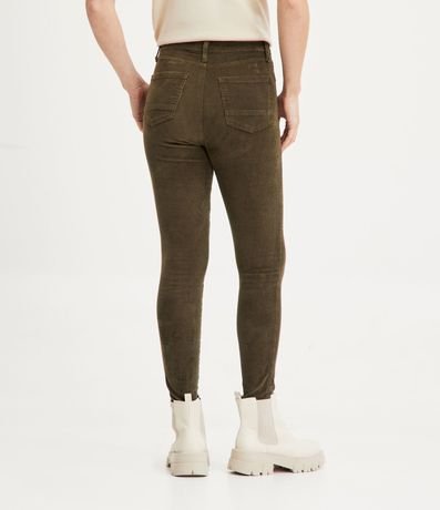 Pantalón Skinny en Terciopelo Cotelê 3