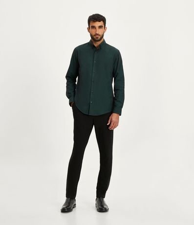 Camisa Comfort en Algodón Manga Larga 2