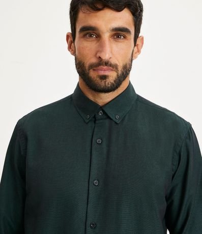 Camisa Comfort en Algodón Manga Larga 4