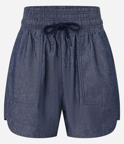 Short Runner en Jeans con Elástico Largo en la Cintura 5