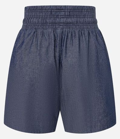 Short Runner en Jeans con Elástico Largo en la Cintura 6